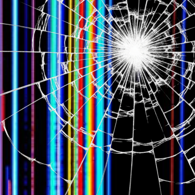 HD Broken Screen Wallpaper