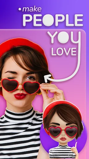 Make people you love in Dollicon - create avatar dolls from real photos with customization